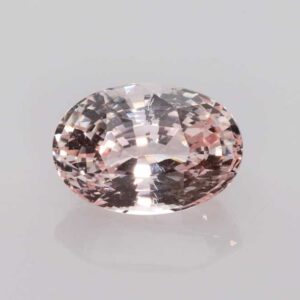 3.53ct Oval Peach Sapphire