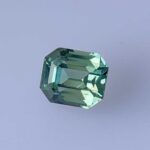 1.1ct Teal Sapphire, view 2