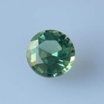 Round Green Sapphire, view 1