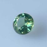 Round Green Sapphire, view 2