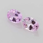 Oval Pink Sapphire, view 2