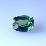 2ct Cushion Teal Sapphire, view 1