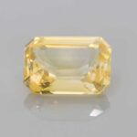 5.04ct Yellow Sapphire, view 1