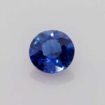 Round Blue Sapphire, view 1