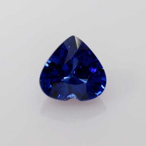 1.33ct Heart Blue Sapphire