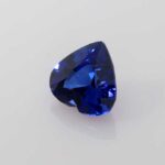 1.33ct Heart Blue Sapphire, view 2