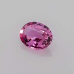 Oval Pink Sapphire, view 2