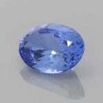 Oval Blue Sapphire, view 2