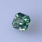 1.6ct Teal Sapphire, view 2