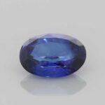 Oval Blue Sapphire, view 1