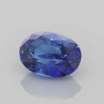 1.67ct Oval Blue Sapphire, view 2