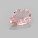 1.4ct Pear Peach Morganite, view 2
