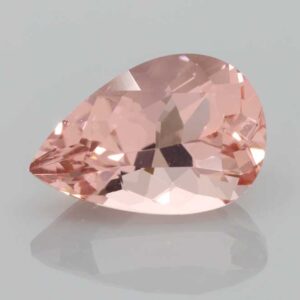 3.05ct Pear Peach Morganite