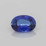 Oval Blue Sapphire, view 1