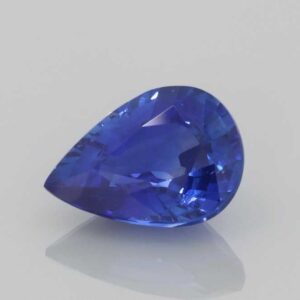 0.82ct Pear Blue Sapphire