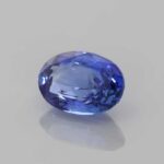 Oval Blue Sapphire, view 2