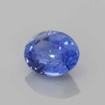 Oval Blue Sapphire, view 2