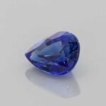 1.37ct Pear Blue Sapphire, view 2