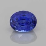Oval Blue Sapphire, view 1
