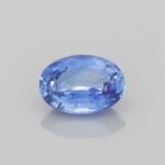 Oval Blue Sapphire, view 1