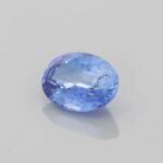 Oval Blue Sapphire, view 2
