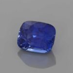 5.08ct Cushion Blue Sapphire, view 2