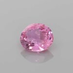 Oval Pink Sapphire, view 2