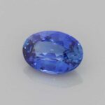 Oval Blue Sapphire, view 2