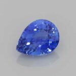 Pear Blue Sapphire, view 1