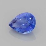 Pear Blue Sapphire, view 2