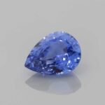 Pear Blue Sapphire, view 1