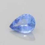 1.58ct Pear Blue Sapphire, view 2