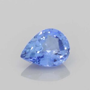 1.91ct Pear Blue Sapphire