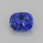 0.66ct Cushion Blue Sapphire, view 1