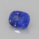 0.66ct Cushion Blue Sapphire, view 2