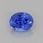 0.61ct Oval Blue Sapphire, view 1