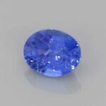 0.61ct Oval Blue Sapphire, view 2