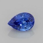 Pear Blue Sapphire, view 1