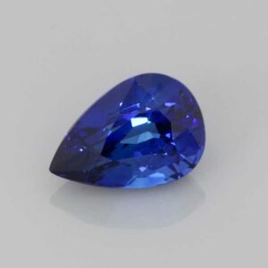 0.63ct Pear Blue Sapphire