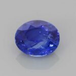0.73ct Oval Blue Sapphire, view 1
