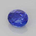 0.73ct Oval Blue Sapphire, view 2