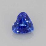 Heart Blue Sapphire, view 1