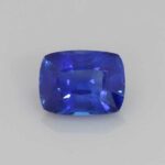 0.46ct Cushion Blue Sapphire, view 1