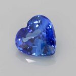 Heart Blue Sapphire, view 2