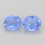 Oval Blue Sapphire, view 1