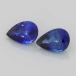Pear Blue Sapphire, view 2