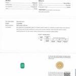2.1ct Emerald, view 3