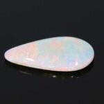 5.39ct Pear White Opal, view 2