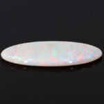 4.25ct Pear White Opal, view 2