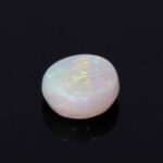 1.34ct Round White Opal, view 2